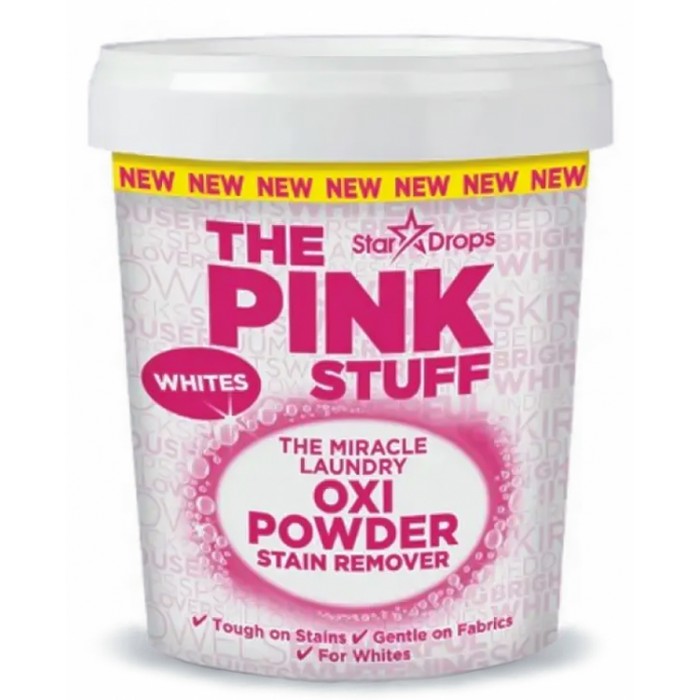 Пятновыводитель для белого белья The Pink Stuff Whites, 1кг - 